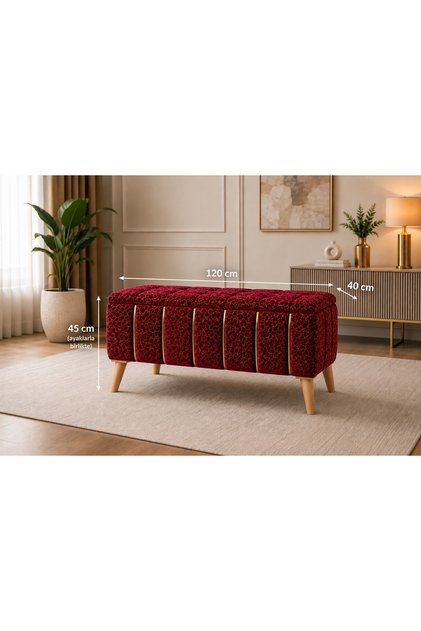 Luxe puf 120 x 40 x 45