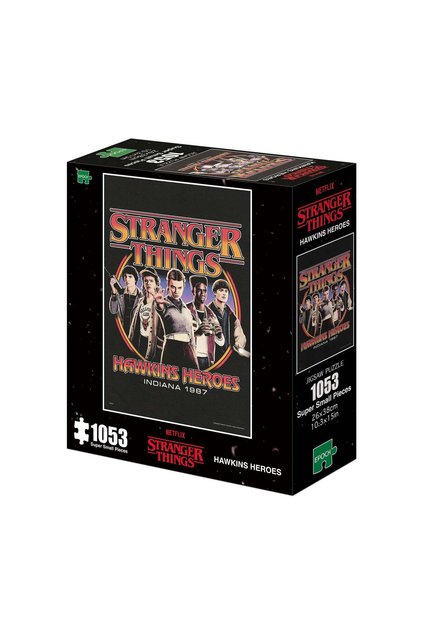 Puzzle Stranger Things Eroii din Hawkins 1000 piese