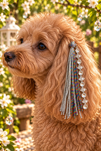 Köpek tokası ipli köpek toka simli rasta hippi