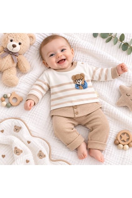 Punch Ayciikli Style Baby Set with Glasses