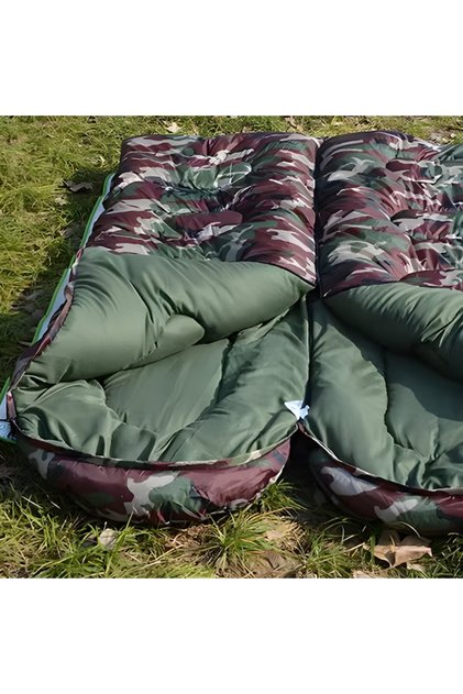 Sac de dormit pentru turisti, rezistent la frig și apă, tip mumie, 4 sezoane, ideal pentru camping, drumeții și călătorii, husă de transport, glugă cu șnur, interval larg de temperatură, 210 cm