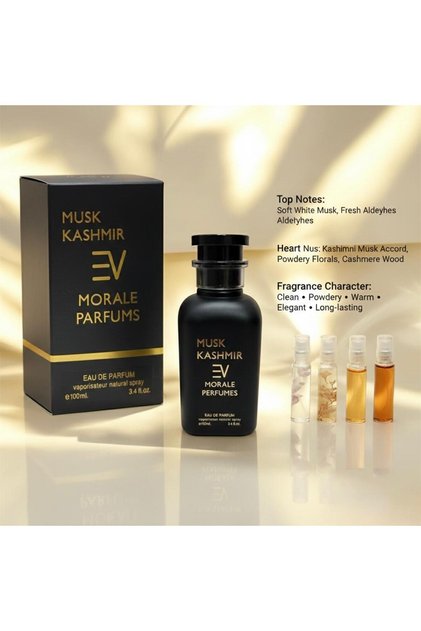 Musk Kashmir Eau de Parfum – Luxury Unisex Fragrance, 100 ml