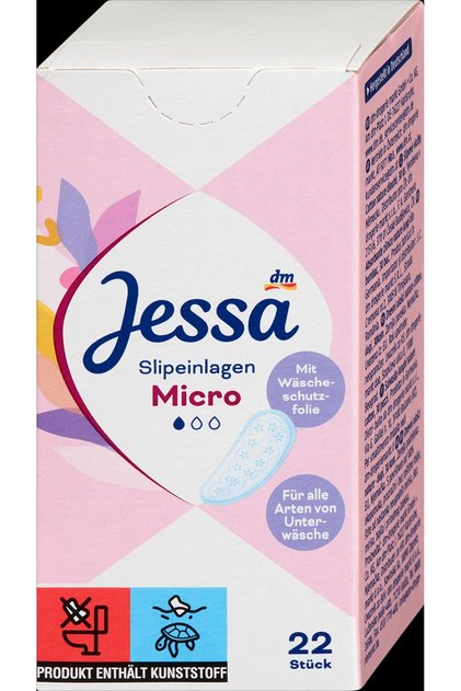 Jessa Absorbante zilnice micro, 22 buc