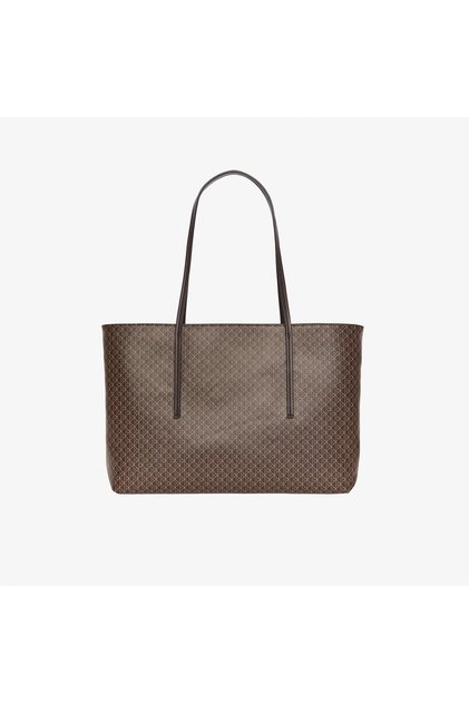 Emblem Pouch Kadın Kahverengi Tote El Çantası