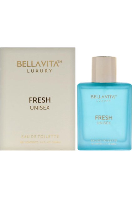 BellaVita Luxury FRESH Eau de Toilette for Men | Premium Mens Perfume with Bergamot, Lavender & Ylang-Ylang | Long-Lasting Perfume for Men | Vegan, Cruelty-Free, French & Italian Oils Perfume, 100ml