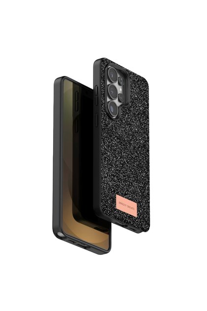 Onegif Samsung Galaxy S26 Ultra Bright Glitter Cover - Black