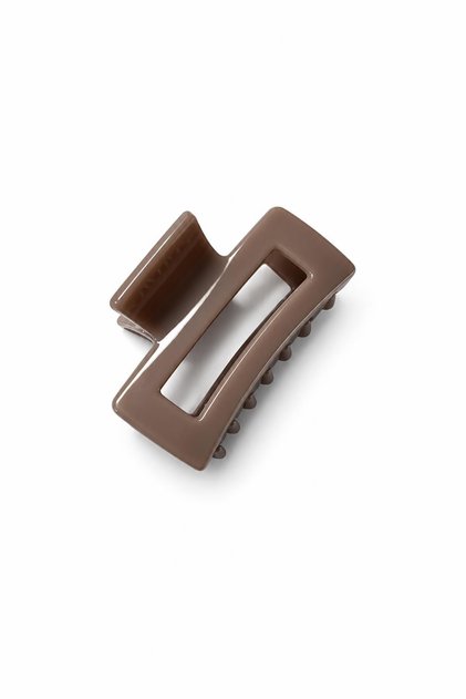Rectangular model 6 cm acetate clip buckle