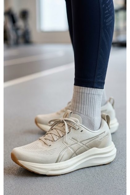 Gel-Kayano 33 Women's Running Shoes 1012B939-250 Beige