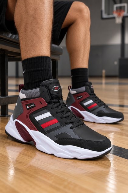 Jupiter Comfortable Sole Skin Unisex Basketball Sports Shoes
