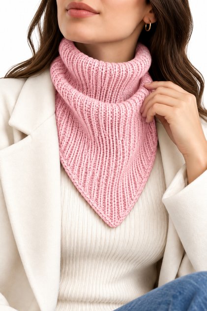 Women's Neck Collar Triangle Scarf Collar Winter Neck Accessory