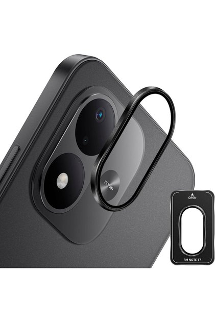 Xiaomi Redmi Note 17 5g Camera Protection, 9H Single Lens Screen Protectors, Metal Ring Scratch Shock Resistant Hd Protector