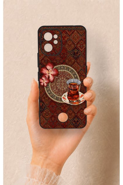 Reeder S19 Max Pro Compatible Carpet and Tea Patterned Silicone Case