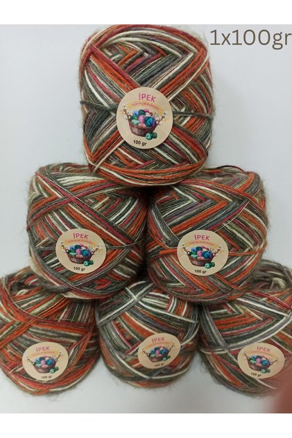 Yün Akrilik Örgü İpi Batik 100gr