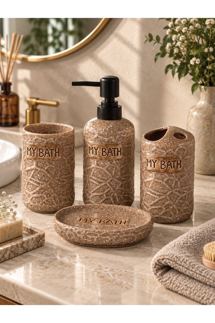 4 Piece Ava Bathroom Set