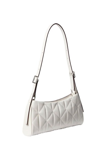 Beyaz Kadın Omuz Çantası QUILTED SM SHOULDER BAG