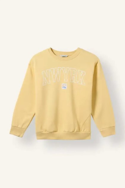 Overshirt Fit Crew Neck Printed Sweatshirt for Boys I6096A826Wn