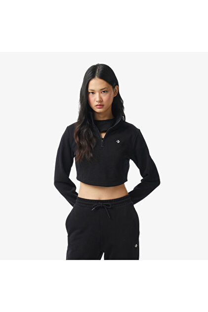 Kadın Siyah Sweatshirt