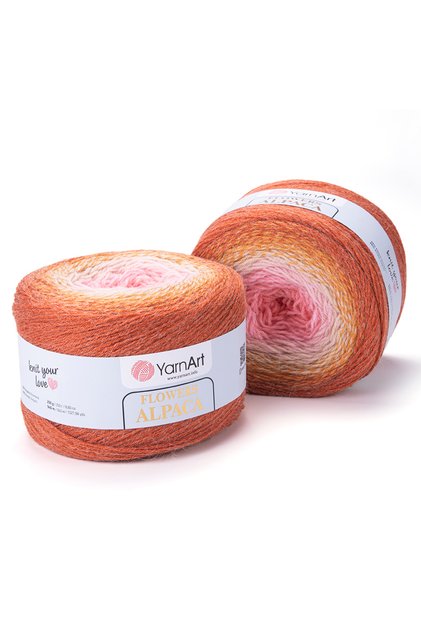 Flowers Alpaca %20 Alpaka %80 Akrilik İnce El Örgü İpi 250 gr 940 m - 1 ADET-414