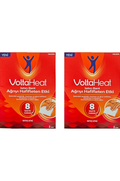 VoltaHeat (Voltapatch) Isıtıcı Bant Yeni Ambalajında 2'li Paket X 2KUTU