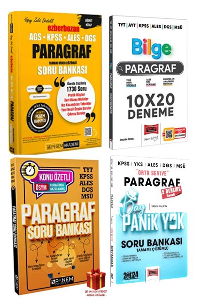 Pegem Kpss Ales Dgs Ezberbozan Paragraf Soru Bankası-deneme Paragraf Soru Hediye