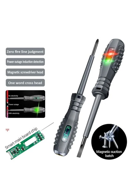 2pcs screwdrivers 1/2/3pcs Professional Electricians Tester Pen Cable Stripping Multifunction Pliers