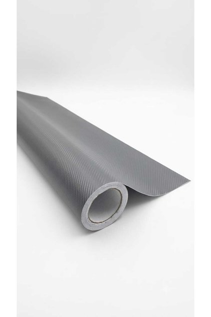 Dark Gray Carbon Coating Foil 50 Cm X 127 Cm