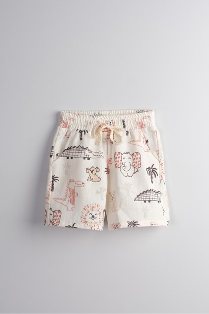 Linen/Cotton Fabric Baby Boy and Kids Shorts
