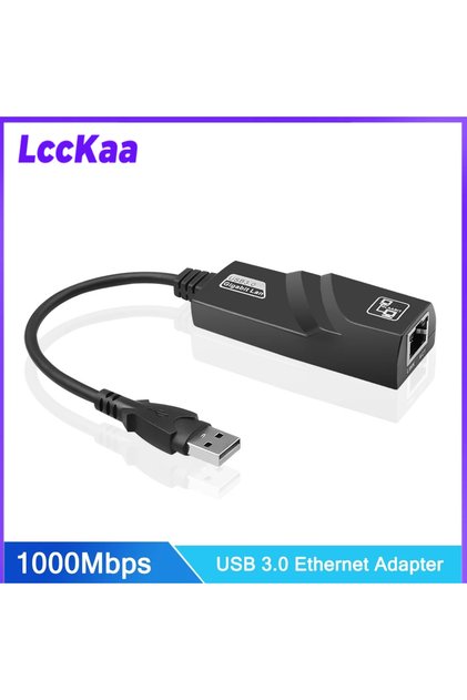 محول USB 3.0 TypeC إلى Rj45 بسرعة 1000 ميجابت في الثانية، كابل شبكة إيثرنت سلكي للكمبيوتر وماك بوك