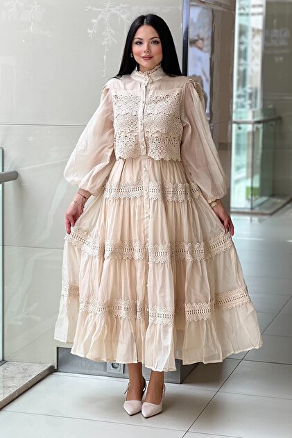 Layered Laced Dress