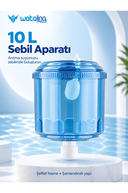 Sebil Aparatı ( 10 Litre Hazneli Polikarbon )