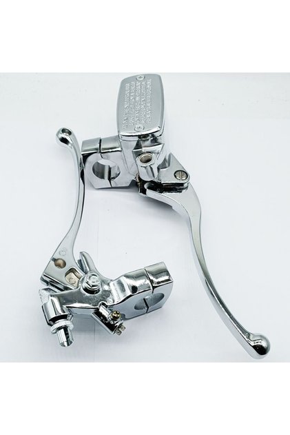 Hydraulic Brake Clutch Lever Master Cylinder for 25MM Electroplating Suitable for Honda CB400SF/Yama