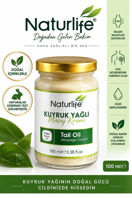 Kuyruk Yağlı Çiçek Kokulu Masaj Kremi