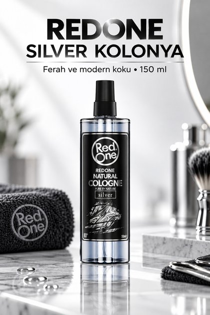 Berber Kolonya Özel Parfüm Esansı Silver 150ml