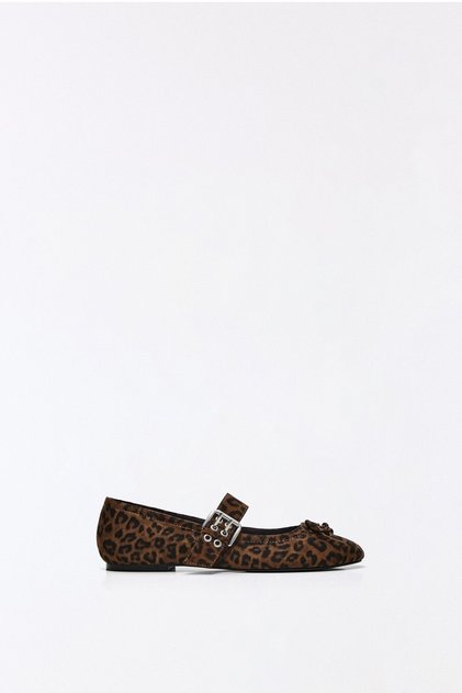 LEOPAR DESENLİ TOKALI BABET