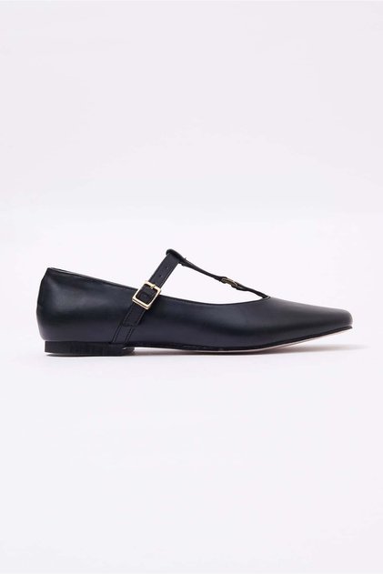Women's Single Strap Detailed Ballerinas