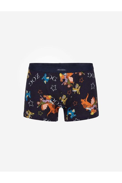 Boys' Cotton Blend Printed Boxers