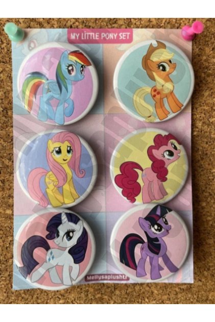 My little pony - rozet seti 6lı