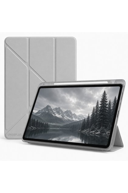 Galaxy Tab S10 Lite S10 FE S9 FE S9 11inç Uyumlu Kılıf Kalem Bölmeli Trifolding Case(12.4inç Değildir)