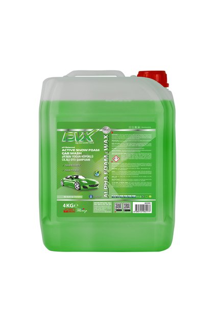 DVX by Alpha Foam Ph Nötr Cilalı Oto Şampuanı 4 Lt