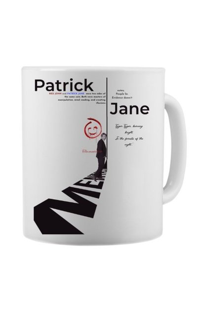 MENTALİST PATRİCK JANE TEMALI TASARIM KUPA BARDAK