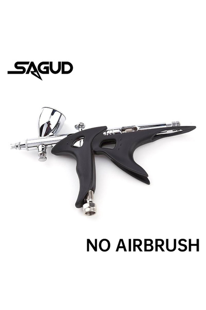 SD-64-Black SAGUD Airbrush Holder Accessories Portable Plastic Airbrush Stand Black/Green/Orange for