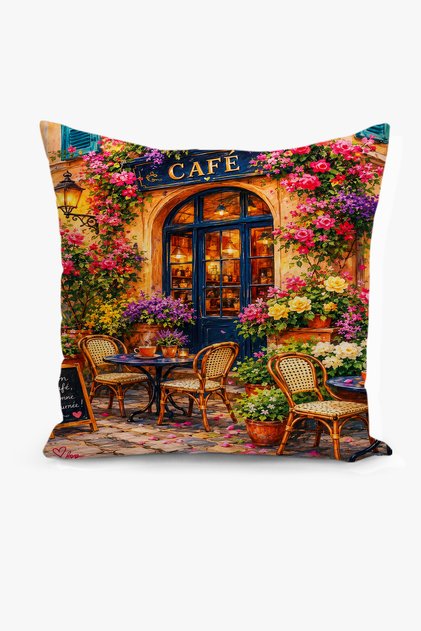 Double-Sided Digital Print Throw Pillow Cover - Summer Series