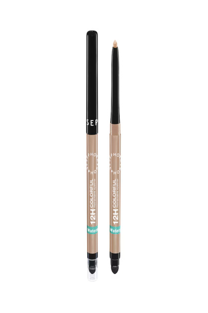 12H Colorful - Waterproof Retractable Eye Pencil