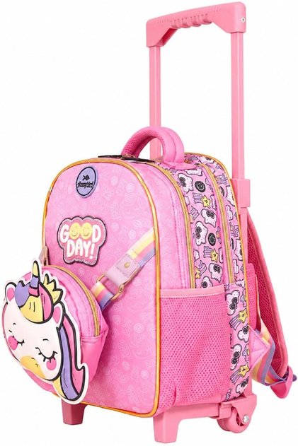 Trolly Backpack for Kids, 12 Inch Preschool School Bag for Girls Preschool, Lightweight Ergonomic Kids Backpack, Water Resistant, Padded Breathable Back & Shoulder Straps