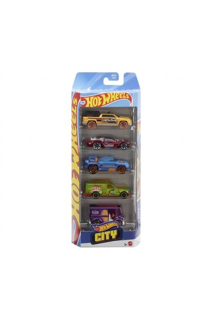 Set of Five Cars City Jbj75