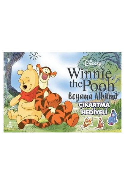 Disney Wınnıe The Pooh Çıkartma Hediyeli Boyama Albümü
