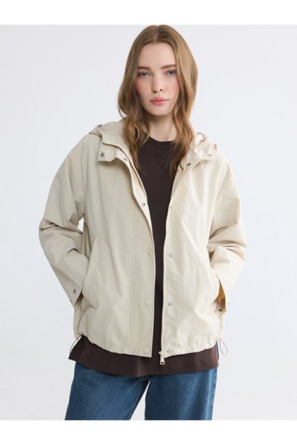 Esvab • Modern & Distinctive Hooded Loose Fit Women's Raincoat