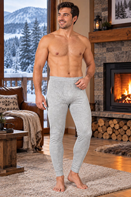 Men's Thermal Underwear Bottoms Winter Warm Flexible Underwear Standard Size S m L XL XXL Compatible