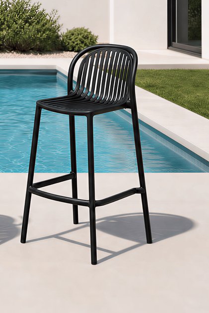 Polo 65 cm Bar Sandalyesi – Mutfak Adası ve Bar Tezgâhı İçin