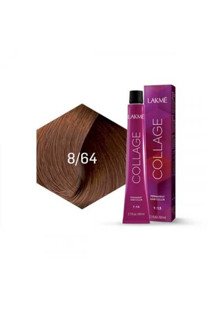 Collage Light Chestnut Copper Blonde Hair Dye No. 8/64
